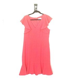 Peach dress